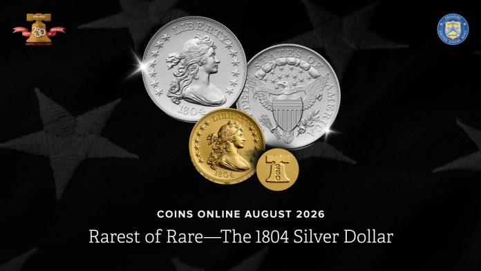La Casa de la Moneda de EE.UU. revive el histórico dólar de plata de 1804