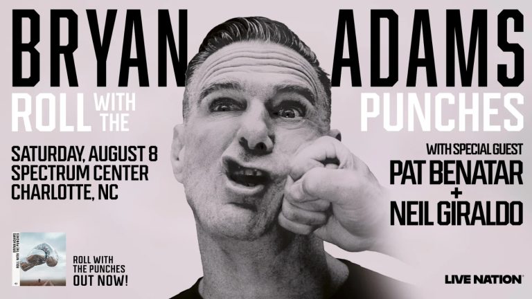 Bryan Adams llevará su gira Roll With The Punches a Charlotte