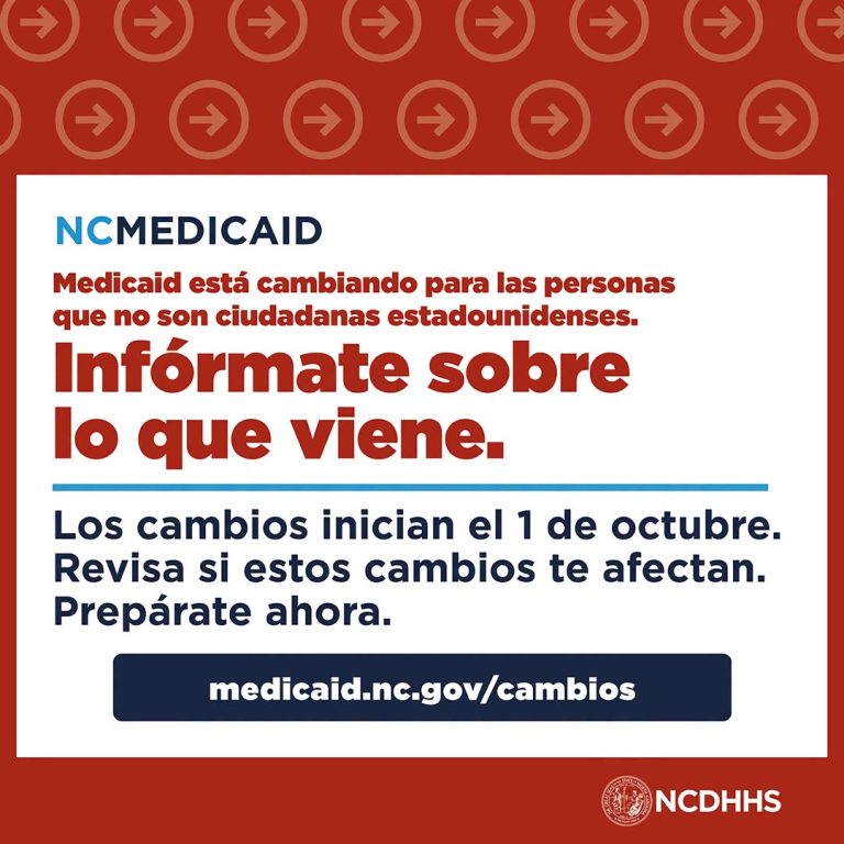 Cambios en Medicaid de NC podrían afectar a miles de beneficiarios desde octubre