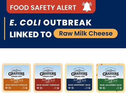 Brote de E. coli por quesos de leche cruda deja 13 afectados