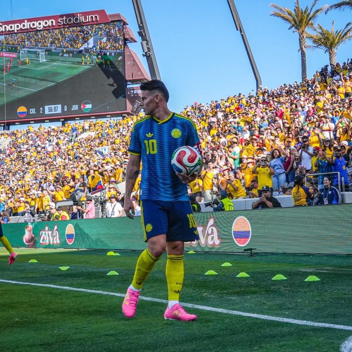 James Rodríguez anuncia su retiro de la selección Colombia