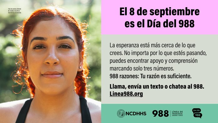 Conmemoran el Día 988 y presenta línea de ayuda en casos de suicidio y crisis
