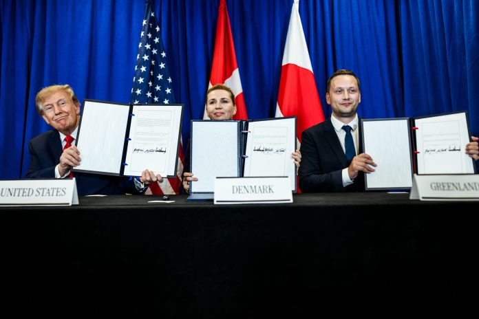 EE. UU., Dinamarca y Groenlandia firman acuerdo de seguridad en el Ártico