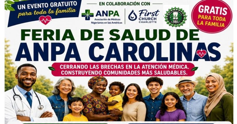 Ferias de salud para la comunidad en Charlotte