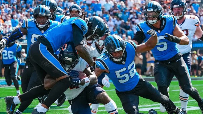 Los Panthers sufren una derrota histórica ante los Bears en el inicio de la temporada