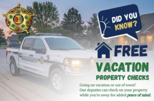 Sheriff de Lancaster ofrece inspecciones gratuitas de viviendas durante el fin de semana del Día del Trabajo