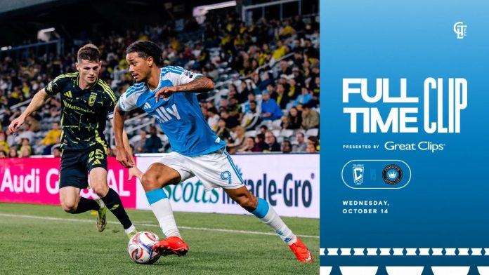 Charlotte FC cae Columbus Crew en la jornada de mitad de semana