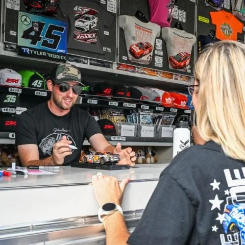 Charlotte Motor Speedway durante el fin de semana de la NASCAR