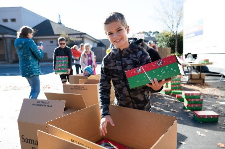 Estos son los puntos de entrega de Operation Christmas Child